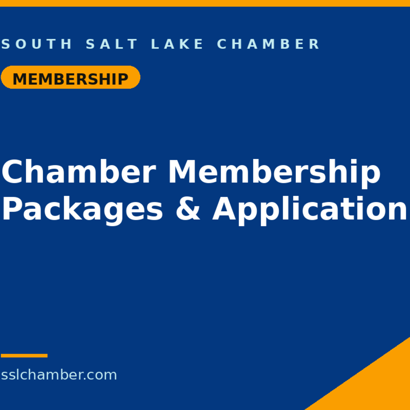 Chamber Membership Packages & Application